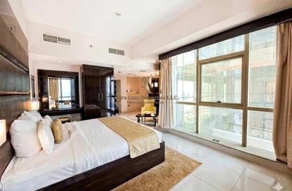 Apartment - Studio - 1 for rent in Gevora Hotel - Sheikh Zayed Road - Dubai