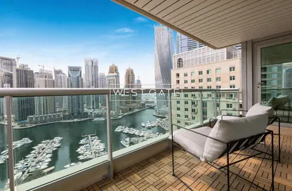 شقة - 2 غرف نوم - 2 حمامات للايجار في برج المرجان - أبراج إعمار ال6 - دبي مارينا - دبي