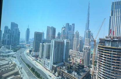 Business Centre - Studio - 3 Bathrooms for rent in The Prime Tower - Business Bay - Dubai