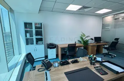 Business Centre - Studio - 3 Bathrooms for rent in The Prime Tower - Business Bay - Dubai