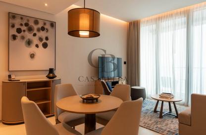 Apartment - 1 - 1 for rent in Jumeirah Gate Tower 2 - The Address Jumeirah Resort and Spa - Jumeirah Beach Residence - Dubai
