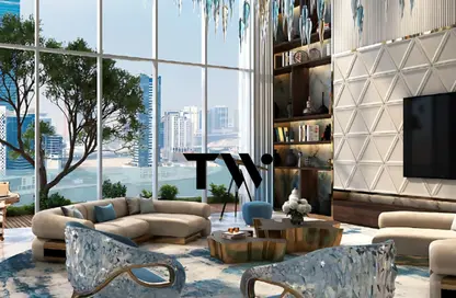 Apartment - 1 Bathroom for sale in Chic Tower - Business Bay - Dubai