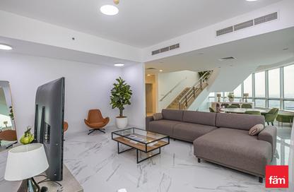Apartment - 4 Bedrooms - 4 Bathrooms for rent in Horizon Tower - Dubai Marina - Dubai