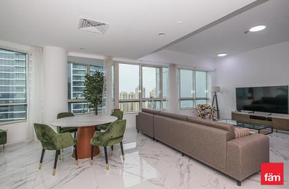 Apartment - 4 Bedrooms - 4 Bathrooms for rent in Horizon Tower - Dubai Marina - Dubai
