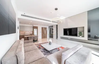 Apartment - 1 Bedroom - 1 Bathroom for rent in Beach Isle Tower 1 - Beach Isle - EMAAR Beachfront - Dubai Harbour - Dubai