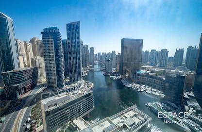 Apartment - 1 Bedroom - 2 Bathrooms for rent in Marina Quays West - Marina Quays - Dubai Marina - Dubai