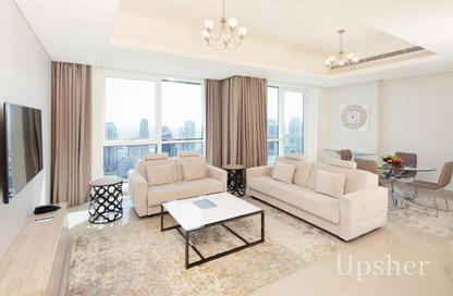 Apartment - 1 - 2 for rent in Dubai Marina Mall Hotel - Dubai Marina - Dubai