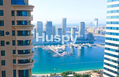 Apartment - 2 Bedrooms - 3 Bathrooms for rent in Sulafa Tower - Dubai Marina - Dubai