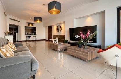 Apartment - 2 - 3 for rent in Golden Mile 6 - Golden Mile - Palm Jumeirah - Dubai