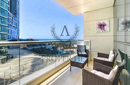 Apartment - 2 Bedrooms - 3 Bathrooms for rent in Al Bateen Residences - Jumeirah Beach Residence - Dubai