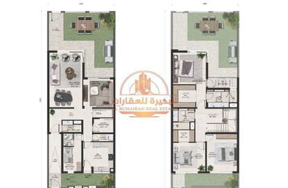 Townhouse - 3 Bedrooms - 4 Bathrooms for sale in Sharjah Sustainable City - Sharjah Townhouse - 3 Bedrooms - 4 Bathrooms for sale in Sharjah Sustainable City - Sharjah