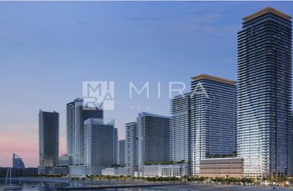 Apartment - 2 - 2 for sale in Seapoint Tower 1 - Seapoint - Emaar Beachfront - Dubai Harbour - Dubai