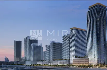 شقة - 2 غرف نوم - 2 حمامات للبيع في برج Seapoint 1 - سي بوينت - إعمار بيتشفرونت - دبي هاربور - دبي