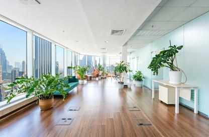 Office Space - Studio - 1 Bathroom for rent in The Prime Tower - Business Bay - Dubai