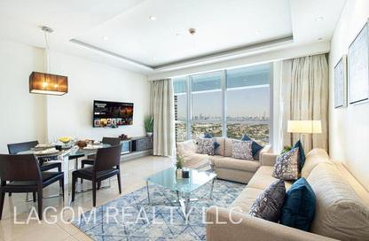 Apartment - 1 Bedroom - 2 Bathrooms for rent in Bonnington Tower - JLT Cluster J - Jumeirah Lake Towers - Dubai