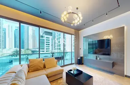 Apartment - 3 Bedrooms - 3 Bathrooms for sale in Azure - Dubai Marina - Dubai