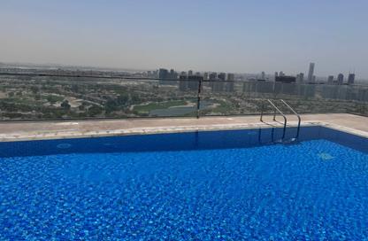 Apartment - Studio - 1 Bathroom for rent in Amal Tower - Dubai Sports City - Dubai