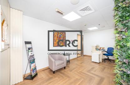 Office Space - Studio - 2 Bathrooms for rent in One Lake Plaza - JLT Cluster T - Jumeirah Lake Towers - Dubai