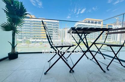 Apartment - Studio - 1 Bathroom for rent in Azizi Riviera 46 - Azizi Riviera - Meydan One - Meydan - Dubai