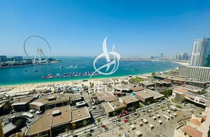 Apartment - 3 Bedrooms - 4 Bathrooms for rent in Rimal 6 - Rimal - Jumeirah Beach Residence - Dubai