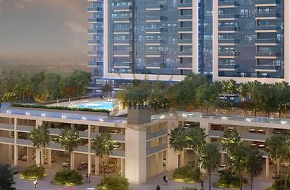 Apartment - 1 - 1 for sale in Golf Greens 2 Tower A - Golf Greens 2 - Golf Greens - Damac Hills - Dubai