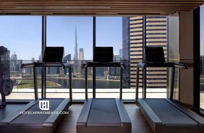 Hotel  and  Hotel Apartment - 1 - 2 for rent in Intercontinental Residences Business Bay - Business Bay - Dubai