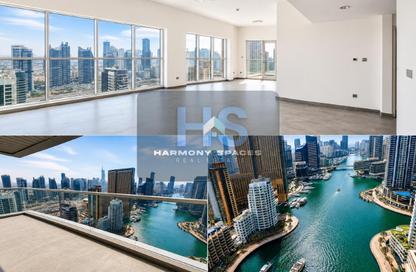 Apartment - 3 Bedrooms - 4 Bathrooms for rent in JAM Marina Residence - Dubai Marina - Dubai