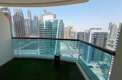 Apartment - 1 Bedroom - 2 Bathrooms for rent in Time Place Tower - Dubai Marina - Dubai