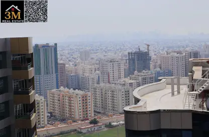 Apartment - 1 Bedroom - 2 Bathrooms for sale in Horizon Towers - Ajman Downtown - Ajman