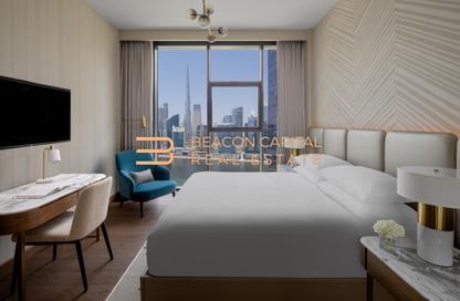 Apartment - 1 Bedroom - 2 Bathrooms for rent in Intercontinental Residences Business Bay - Business Bay - Dubai Apartment - 1 Bedroom - 2 Bathrooms for rent in Intercontinental Residences Business Bay - Business Bay - Dubai
