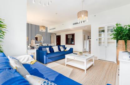Apartment - 3 Bedrooms - 4 Bathrooms for rent in Rimal 6 - Rimal - Jumeirah Beach Residence - Dubai