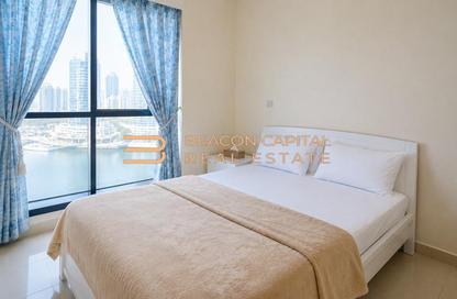 Apartment - Studio - 1 for rent in Jumeirah Bay X1 - Jumeirah Bay Towers - JLT Cluster X - Jumeirah Lake Towers - Dubai