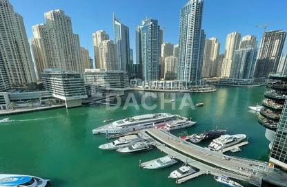 Apartment - 1 - 1 for rent in Silverene Tower B - Silverene - Dubai Marina - Dubai