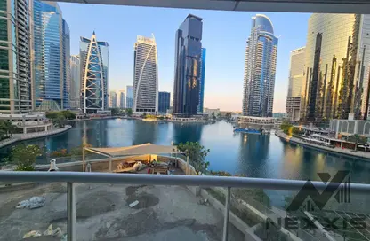 شقة - 1 حمام للايجار في ليك تيراس - (JLT) مجمع D - أبراج بحيرات الجميرا - دبي