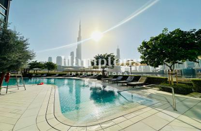 Apartment - 1 - 2 for rent in Vida Dubai Mall Tower 1 - Vida Residences Dubai Mall - Downtown Dubai - Dubai
