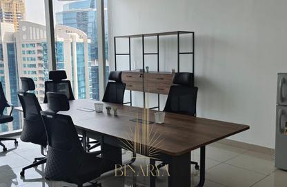 Office Space - Studio - 1 Bathroom for rent in The Prism - Business Bay - Dubai
