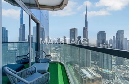 Apartment - 3 Bedrooms - 3 Bathrooms for rent in Paramount Tower Hotel  and  Residences - Business Bay - Dubai