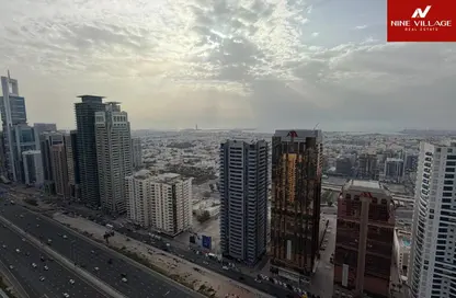 شقة - غرفة نوم - 2 حمامات للايجار في برج ميز - شارع الشيخ زايد - دبي