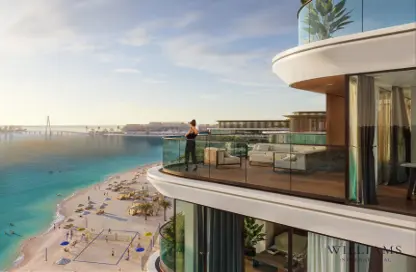 Apartment - 1 Bedroom - 2 Bathrooms for sale in Delphine Beach Residences - Siniyah Island - Umm Al Quwain Marina - Umm Al Quwain