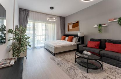 Apartment - Studio - 1 Bathroom for rent in Al Ghozlan - Greens - Dubai