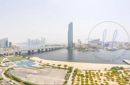 شقة - 2 غرف نوم - 3 حمامات للايجار في مرسى بلازا - دبي فيستيفال سيتي - دبي