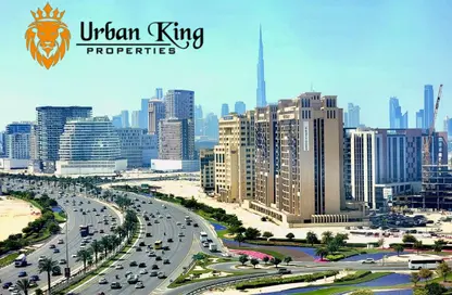 شقة - غرفة نوم - 2 حمامات للايجار في مبنى الجداف - الجداف - دبي