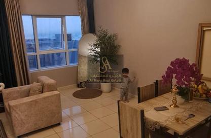 Apartment - 1 Bedroom - 2 Bathrooms for sale in Orient Tower 1 - Orient Towers - Al Bustan - Ajman