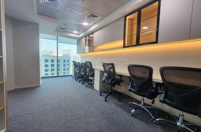 Office Space - Studio - 2 for rent in The Binary Tower - Business Bay - Dubai