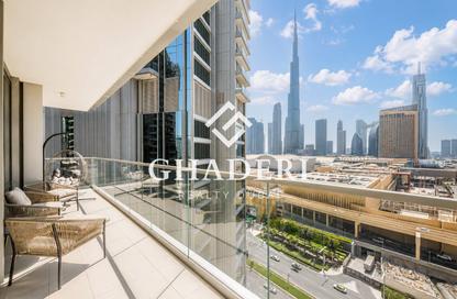 Apartment - 3 Bedrooms - 4 Bathrooms for rent in Vida Dubai Mall Tower 2 - Vida Residences Dubai Mall - Downtown Dubai - Dubai