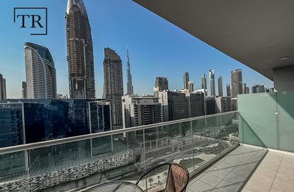 Apartment - 1 - 1 for rent in Vera Residences - Business Bay - Dubai