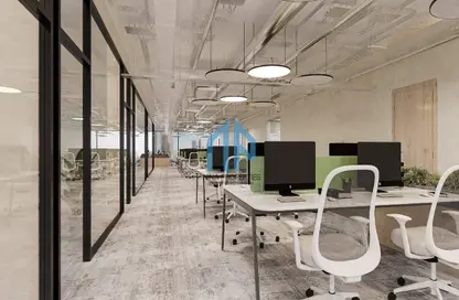 Office Space - Studio - 7+ Bathrooms for rent in Indigo Icon - JLT Cluster F - Jumeirah Lake Towers - Dubai