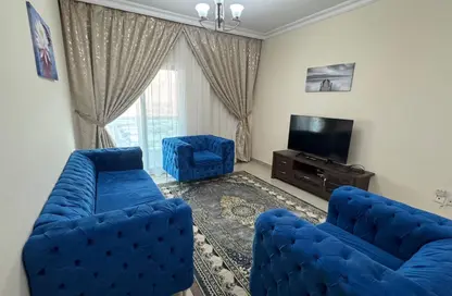 Apartment - 1 Bedroom - 2 Bathrooms for rent in New Al Taawun Road - Al Taawun - Sharjah