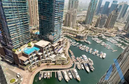 شقة - 2 غرف نوم - 3 حمامات للايجار في (برج كيان (إنفينيتي - دبي مارينا - دبي