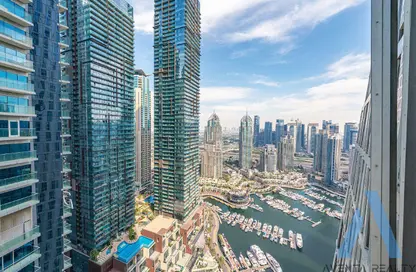 Apartment - 2 Bedrooms - 3 Bathrooms for rent in Cayan Tower - Dubai Marina - Dubai